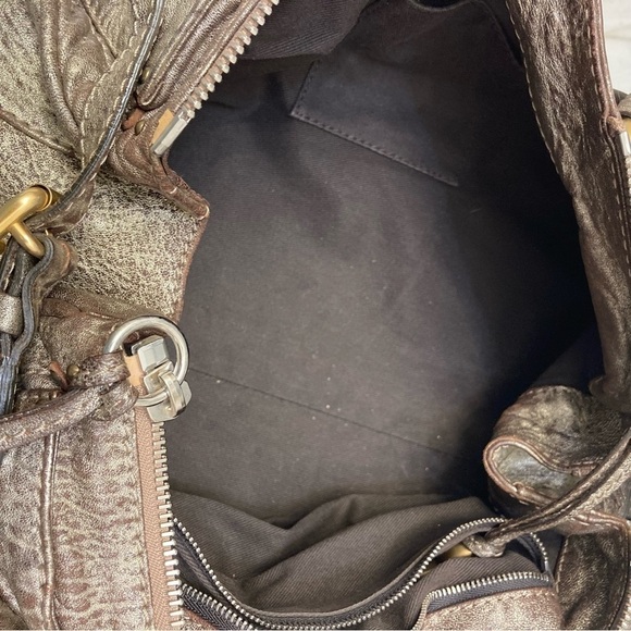 Chloe brown metallic paddington satchel bag rare - Picture 10 of 16